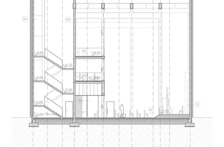 section E-E