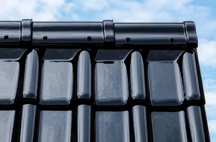 Consistent in color and texture with slope tiles, ridge solutions from swissporTON