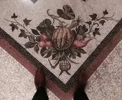 detail encountered in the designed interiors of Palazzo Blumensthill in Rome