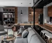 Garrison pop art softloft, proj.: Sikora Wnętrza Architektura 