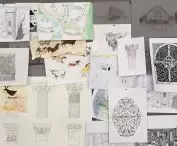 this is how my students see important architecture (drawings made in the first year of study)
