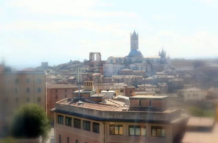 urok włoskich miast, na zdjęciu Siena