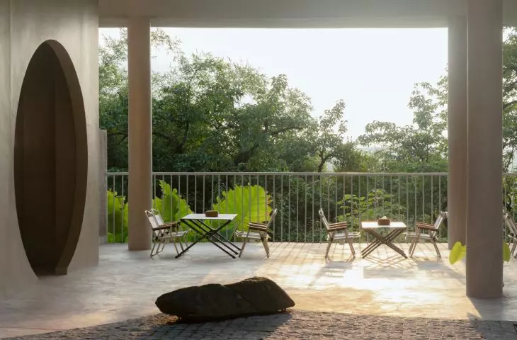 Buzzy Sunny Feixue Pavilion, Lihua