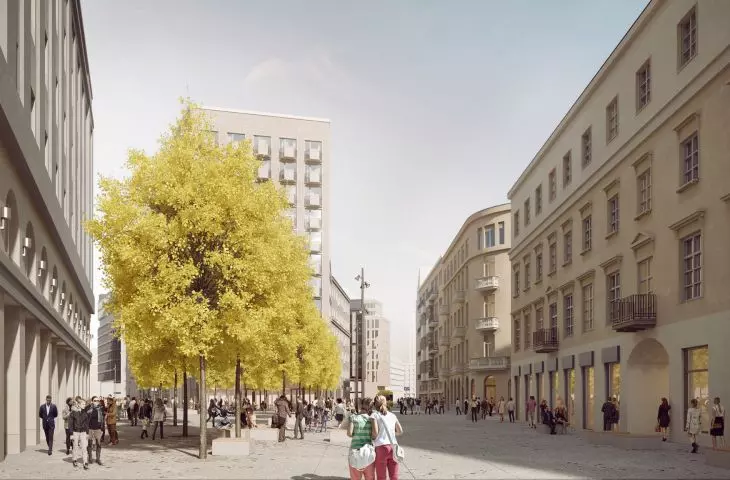 in the residential zone will be possible access to the property, the movement of cyclists and a few buses