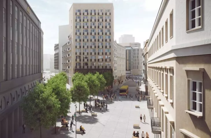 the main traffic assumption for this space is the introduction of the so-called residential zone
