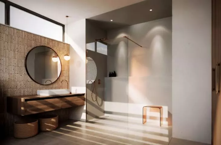 The new OXIA shower enclosure collection from New Trendy