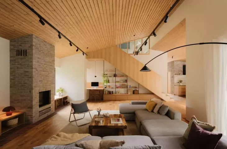 A house on the edge of the Wielkopolski National Park in Mosina