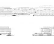 Europa Gallery - Far East, elevations. 