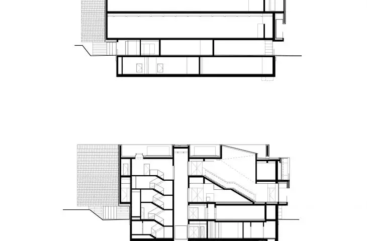 Gallery Europe - Far East, cross sections 