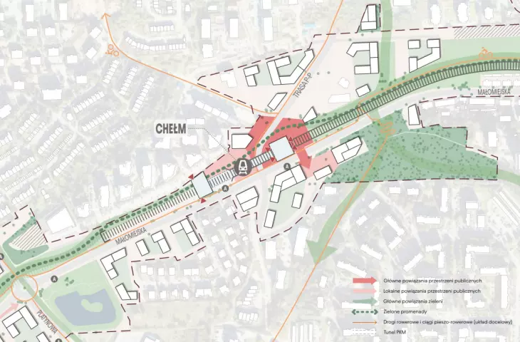 Wstępna koncepcja urbanistyczna. Chełm
