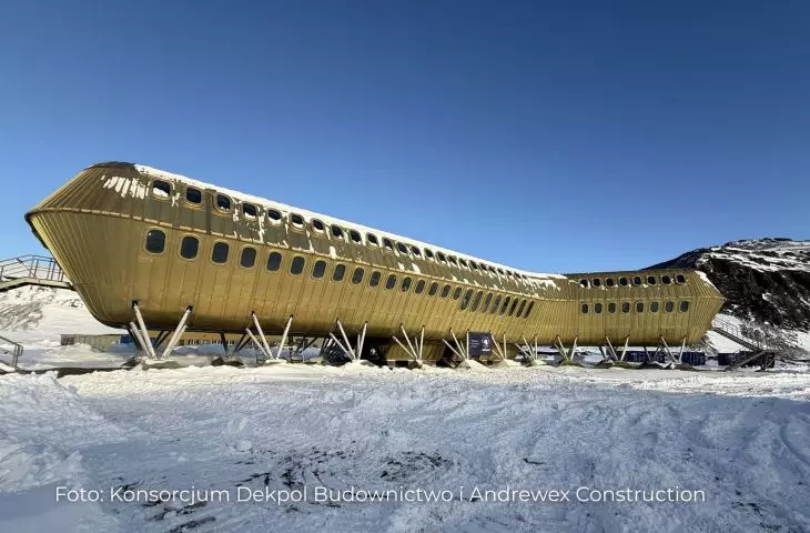 Main Building of the Henryk Arctowski Polish Antarctic Station