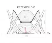 przekrój C-C