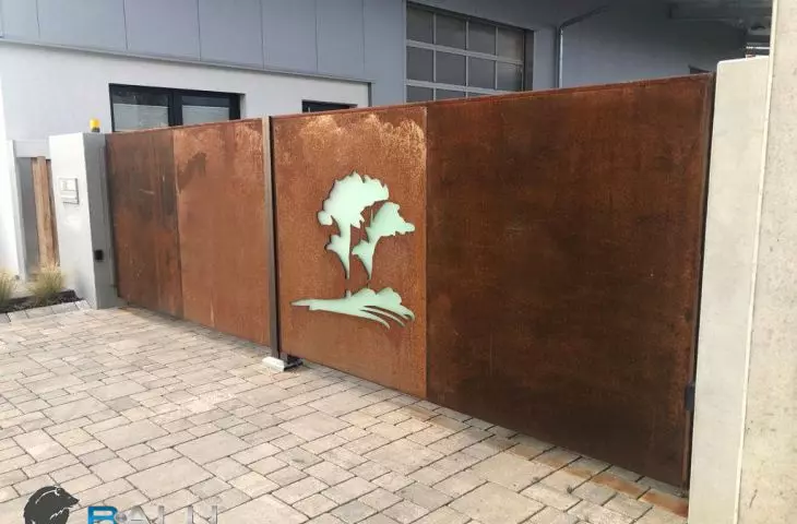 CORTEN STEEL architecture