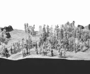 A mock-up depicting the complex 