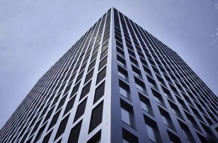 Grosspeter Tower, designed by Burckhardt+Partner AG; IGP-DURA®xal42