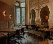 Wnętrza restauracji Ballarò w Warszawie