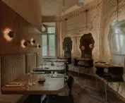 The interiors of the Ballarò restaurant in Warsaw