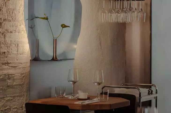 The interiors of the Ballarò restaurant in Warsaw