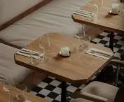 The interiors of the Ballarò restaurant in Warsaw