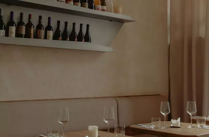 The interiors of the Ballarò restaurant in Warsaw