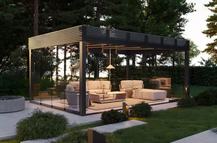 From the first sketch to the quote. Aluron has launched a year-round garden configurator