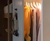 HUS also has room for a closet