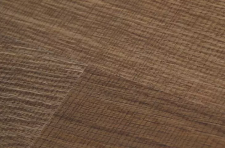 Holzexport cut-edge parquet, Holzexport smoked oak, three-layer plank, Natura grade, clear varnish