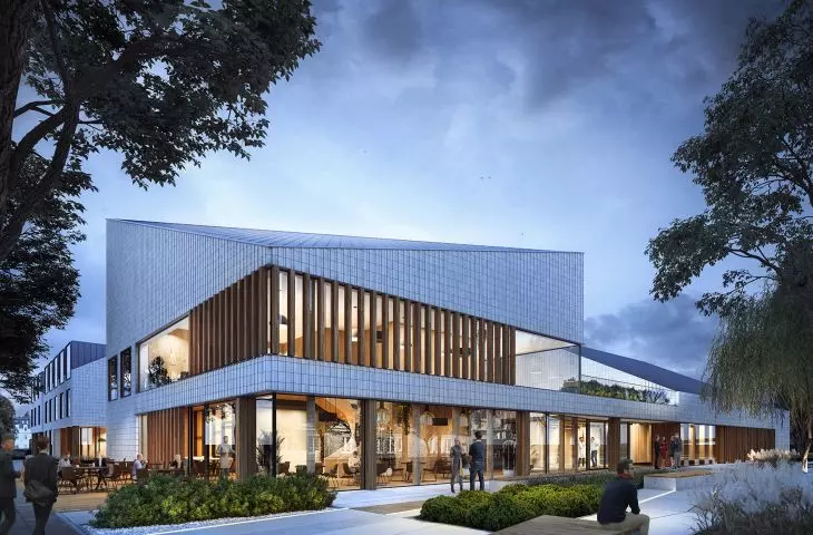3rd prize, proj.: Roark Studio