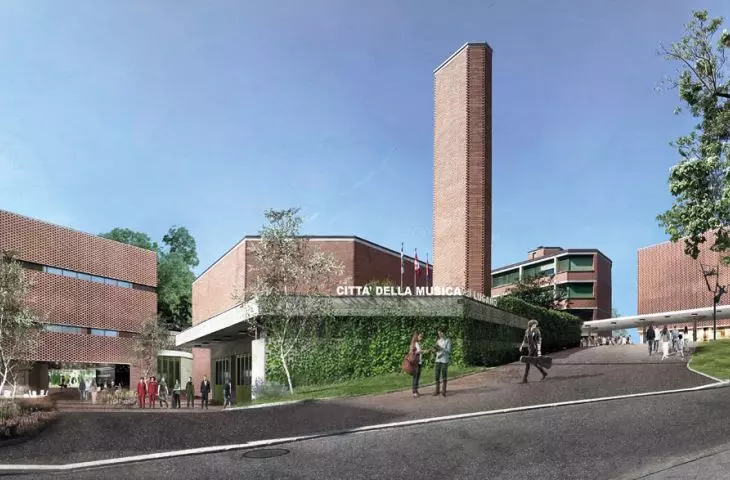 Città della Musica in Lugano - First place in the architectural competition, 2023, 