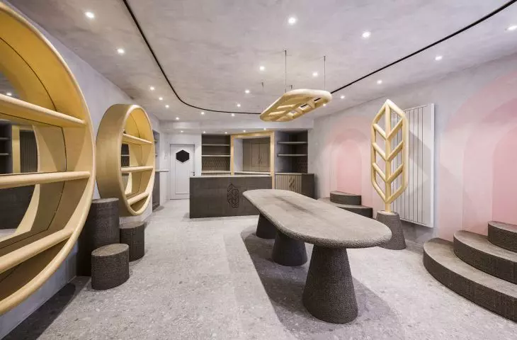 A project that won an award in the Interiors category at the Brillux Design Award 2025