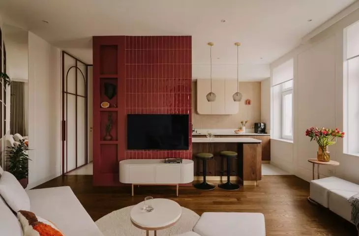 An apartment in a tenement building on Bema Square in Wrocław