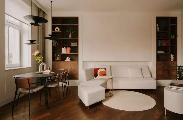 An apartment in a tenement building on Bema Square in Wrocław