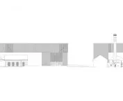 north and east elevations