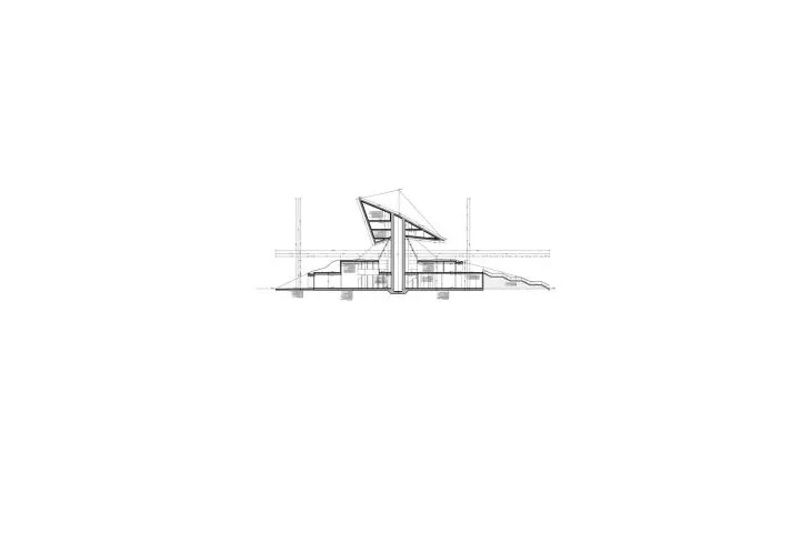 A-A cross-section