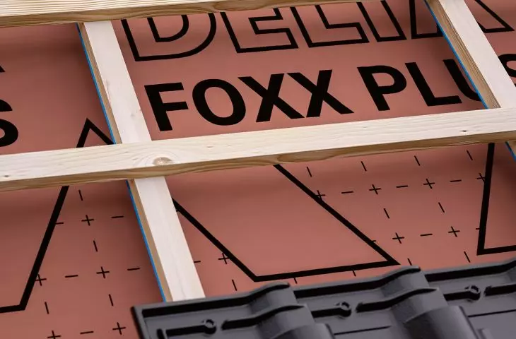 DELTA-FOXX PLUS — czterowarstwowa membrana dachowa