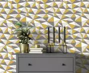 Wallpaper and acoustic materials for commercial tasks - Cubism wallpaper