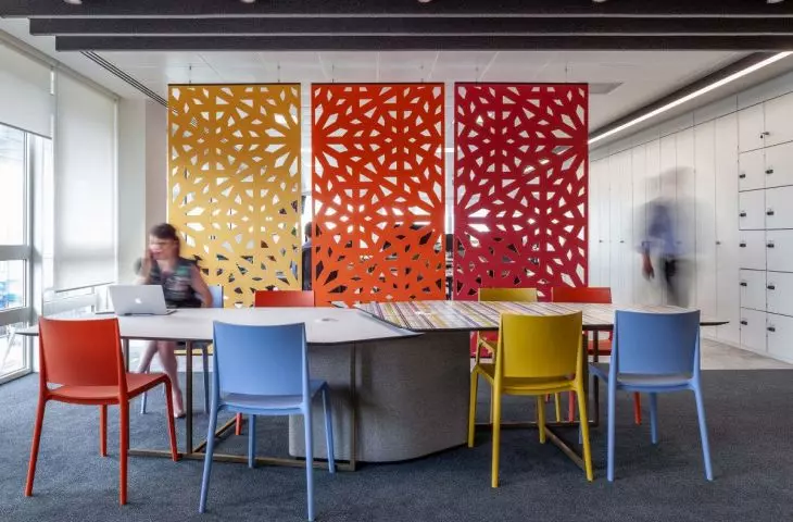 Openwork acoustic panels