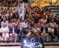 Instead of making a toast, Cava caused some local rainfall