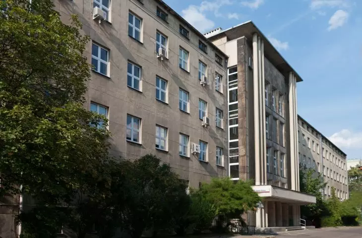 The Chemistry Department Building at the Lodz University of Technology