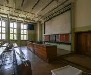 Wnętrza gmachu Wydziału Chemicznego Politechniki Łódzkiej