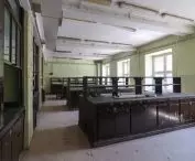 Wnętrza gmachu Wydziału Chemicznego Politechniki Łódzkiej