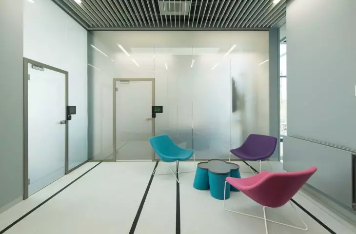 Interior of the Research and Development Center in Gliwice