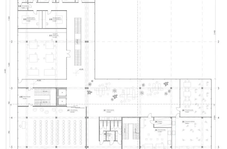 First-floor plan