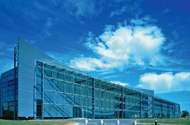 siedziba Banque Populaire de l’Ouest et d’Armorique, Rennes, 1990