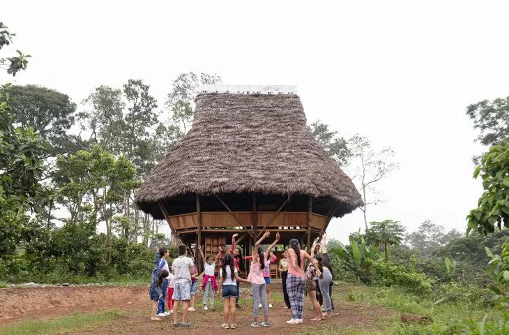 Yuyarina Pacha Community Library in Huaticocha