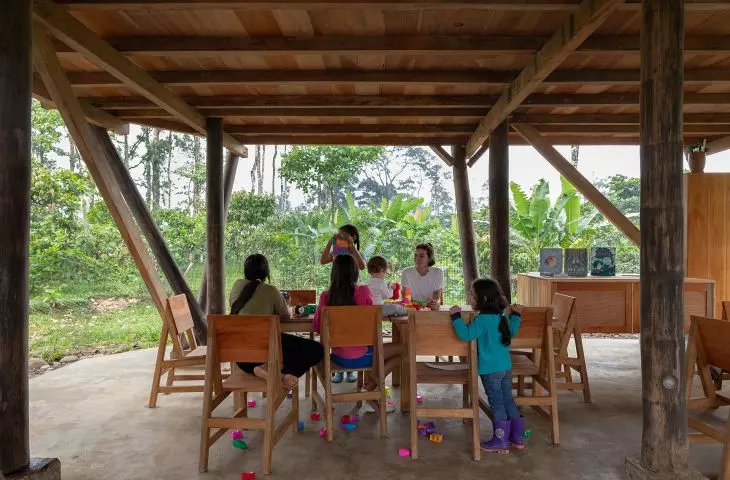 Yuyarina Pacha Community Library in Huaticocha