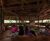 Yuyarina Pacha Community Library in Huaticocha