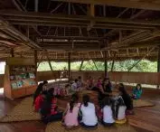 Yuyarina Pacha Community Library in Huaticocha