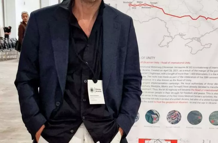 Robert Konieczny at the presentation of 