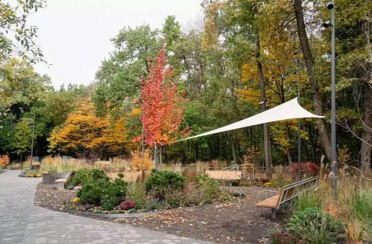 Therapeutic Garden at Expocenter, Kyiv (Ukraine)